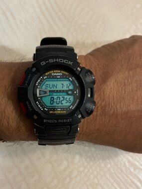 G-Shock Black Mudman Watch